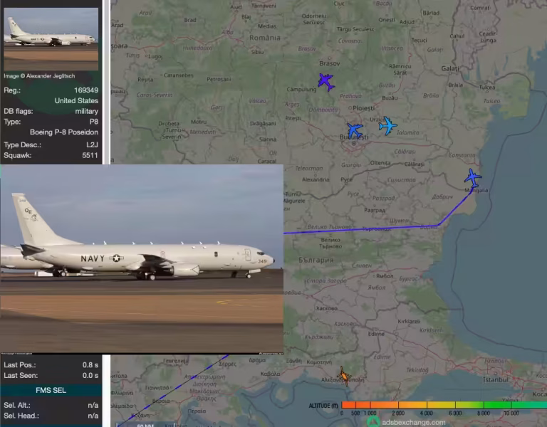Американський розвідник над Чорним морем: що означає поява P-8 Poseidon біля кордонів України