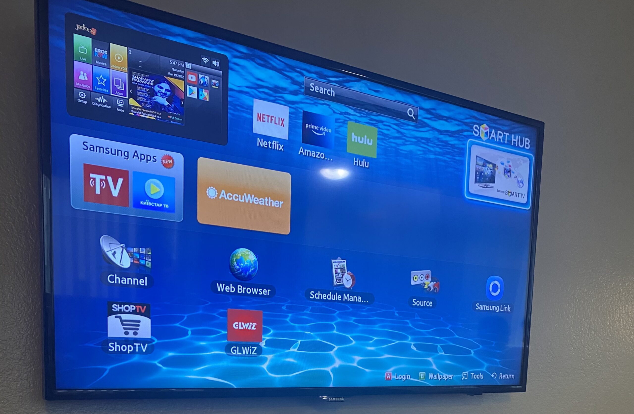 Samsung Smart TV E-Series ACR surveillance
